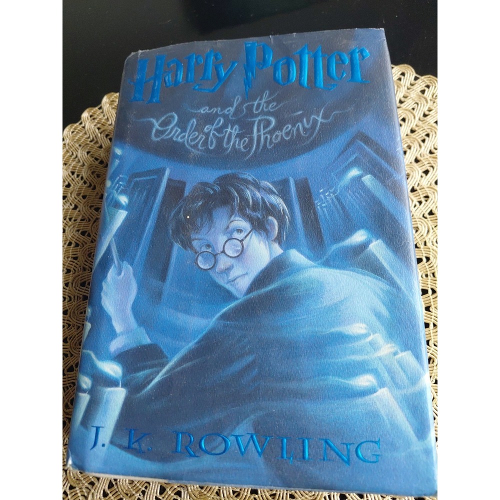 Vtg Harry Potter Order Phoenix JK Rowling Hardback Dust Jacket 1st Edition 2003